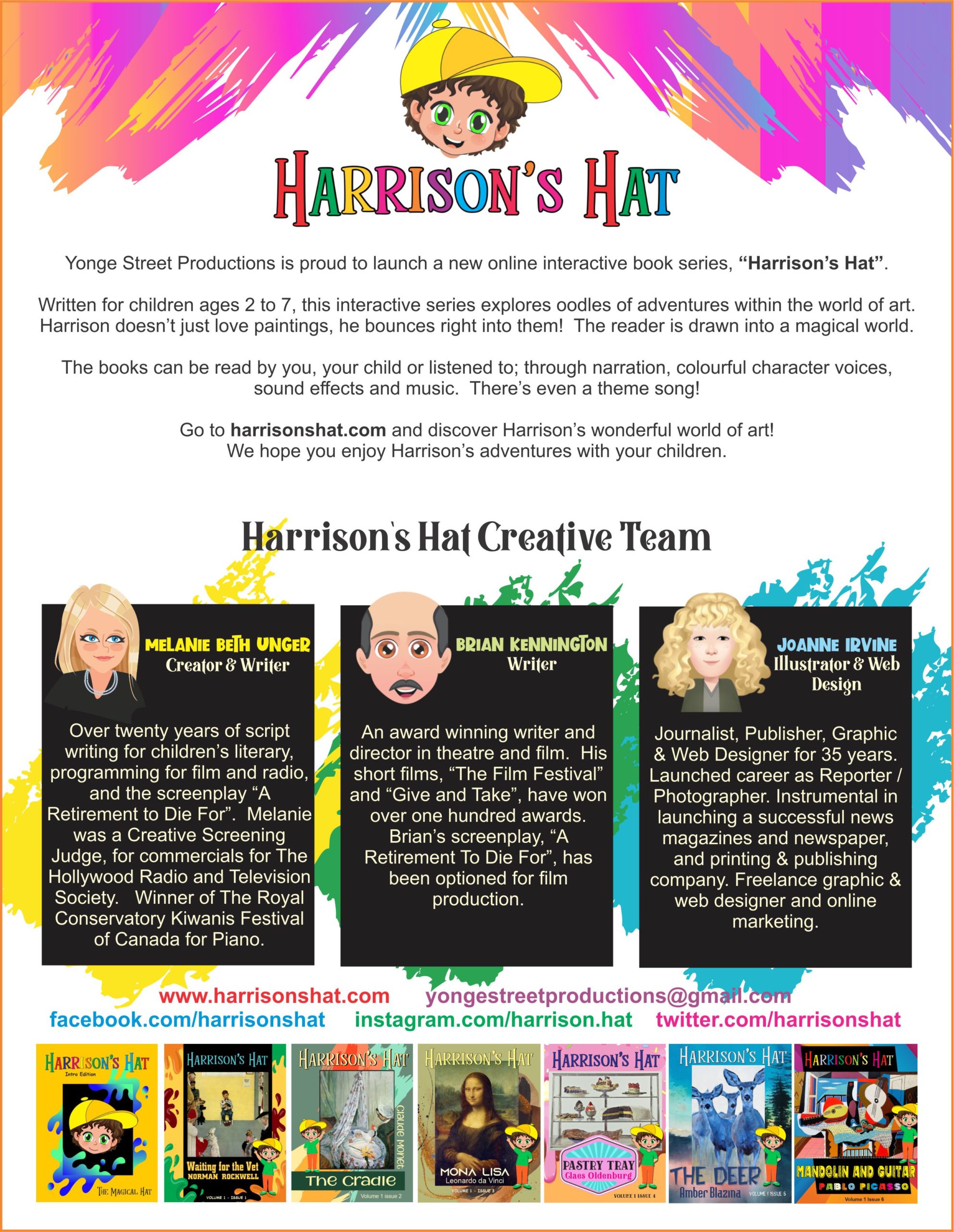 harrisons hat launch announcement